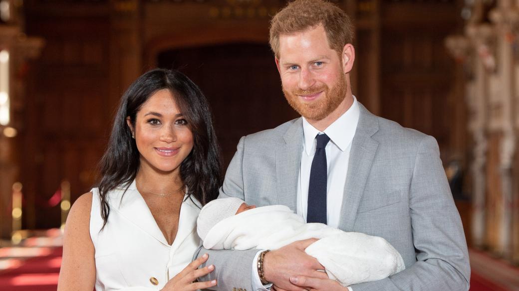 Archie Harrison Mountbatten-Windsor, princ Harry a vévodkyně Meghan