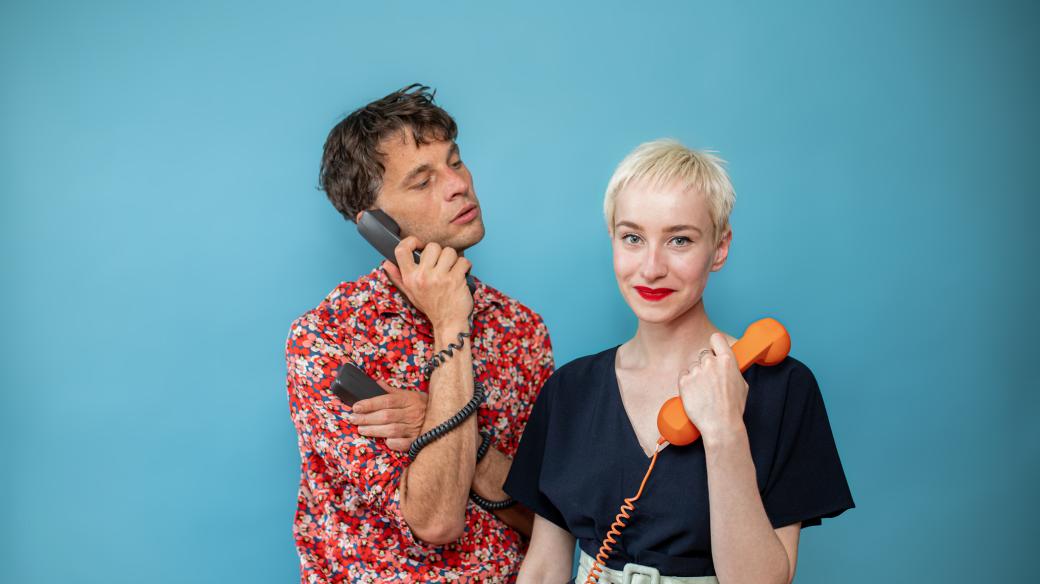 Matěj Samec a Hana Řičicová, moderátoři Volej