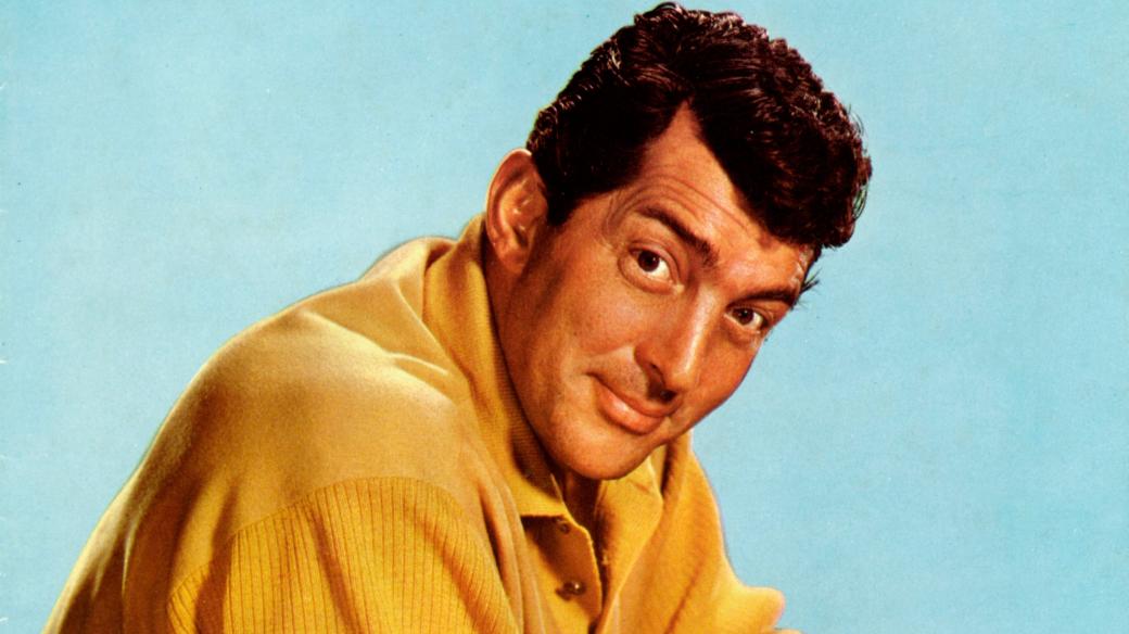 Americký zpěvák a herec Dean Martin