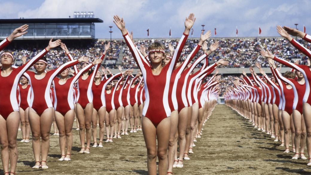 Československá spartakiáda v roce 1985, starší žákyně