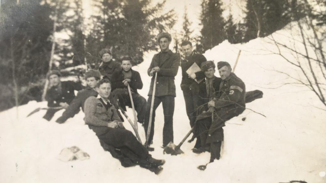 Nuceně nasazení Češi v dalekém Norsku. Pozůstalost J. Lébl, J. Novotný, J. Malý