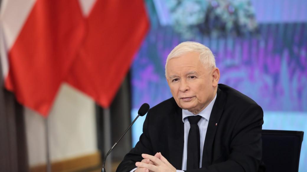 Předseda polské strany Právo a spravedlnost Jaroslaw Kaczynski