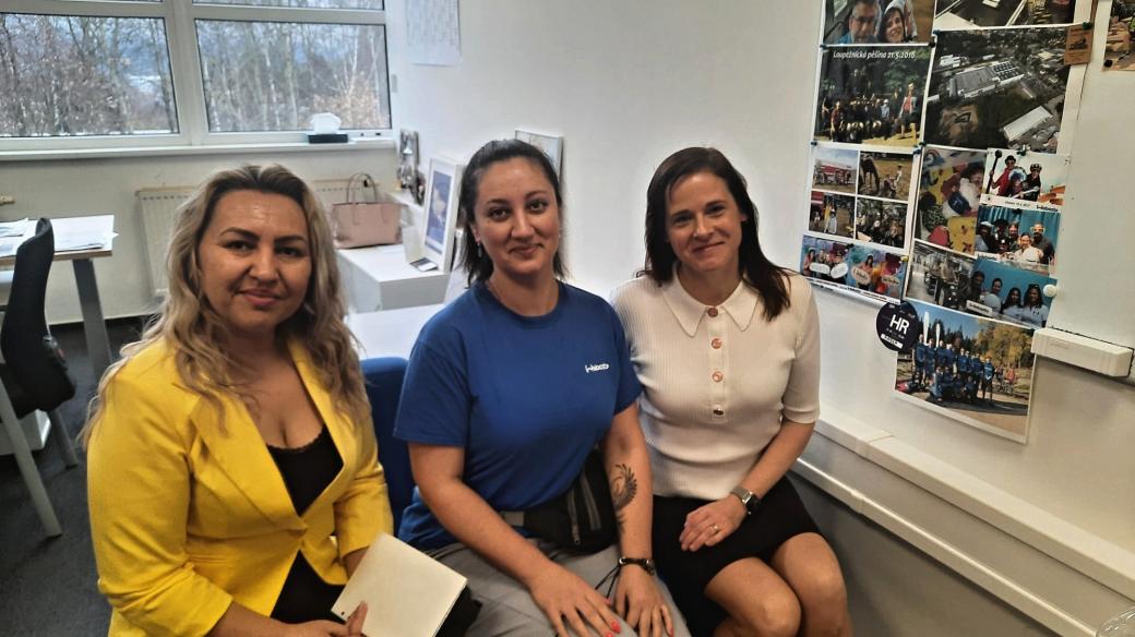 Manažerka Webasta Radka Jindřichová je s ukrajinskými kolegyněmi velmi spokojená