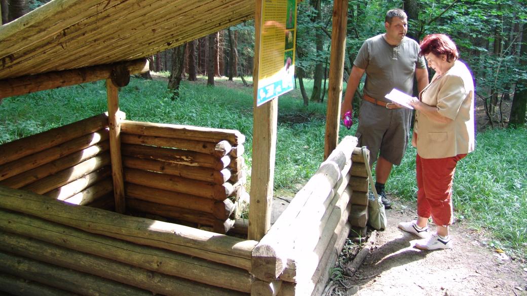 Bílé Karpaty, u studánky Smraďačky nad Korytnou