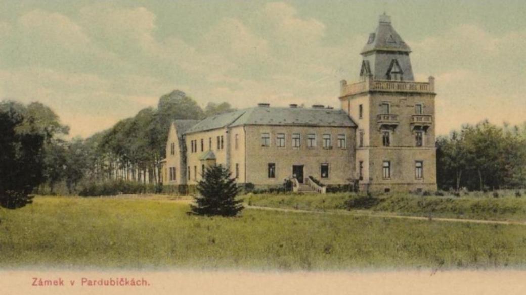 Historická fotografie Zámečku