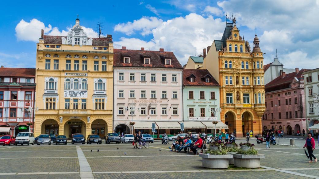 Hotel Zvon, náměstí Přemysla Otakara II., České Budějovice