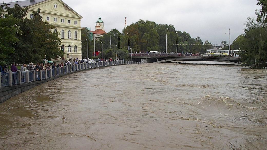 Povodně 2002, České Budějovice