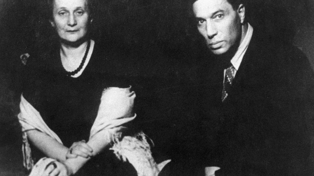 Básníci Anna Achmatovová a Boris Pasternak