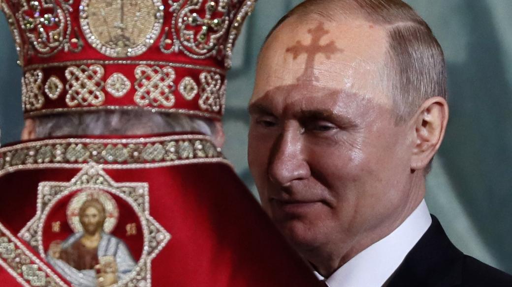 Moskevský patriarcha Kirill a ruský prezident Vladimir Putin