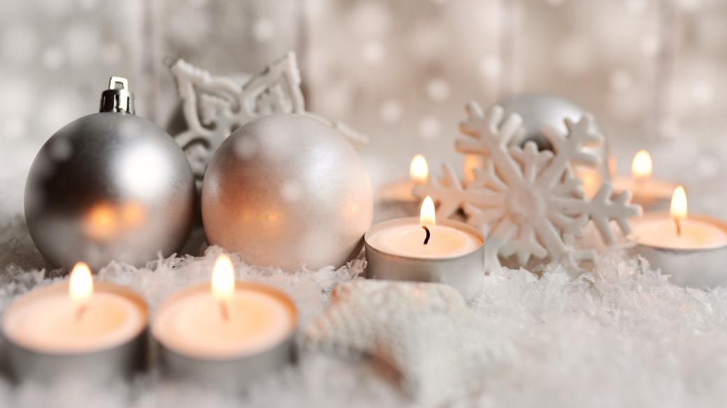 Vánoce, svíčky