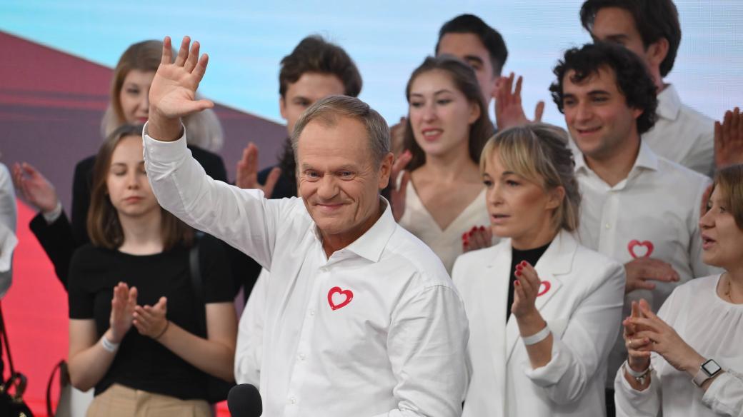 Předseda polské strany Občanská platforma Donald Tusk