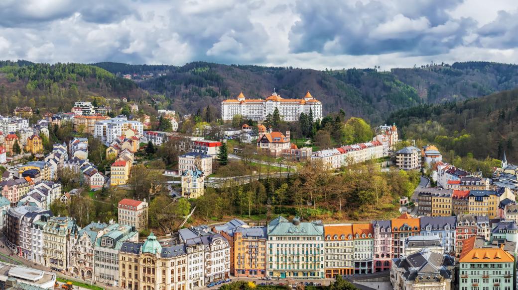 Pohled na Karlovy Vary