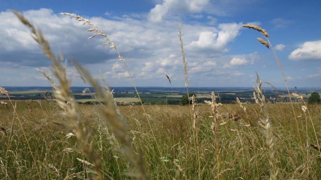 Rozhledy přímo ze silnice před Žlebskými Chvalovicemi