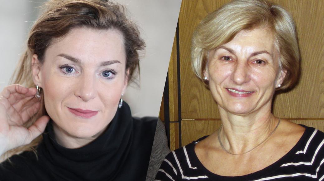 Lenka Krobotová a Hana Doulová