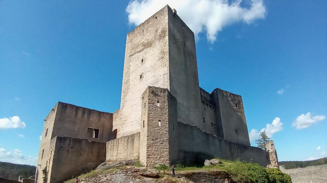 Jihočeský hrad Landštejn