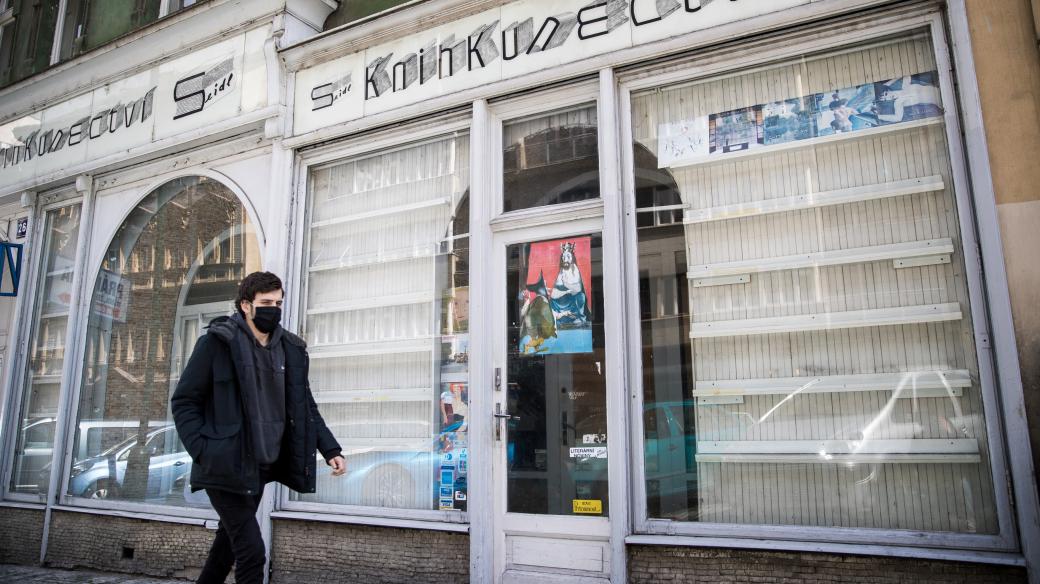 Zavřené knihkupectví