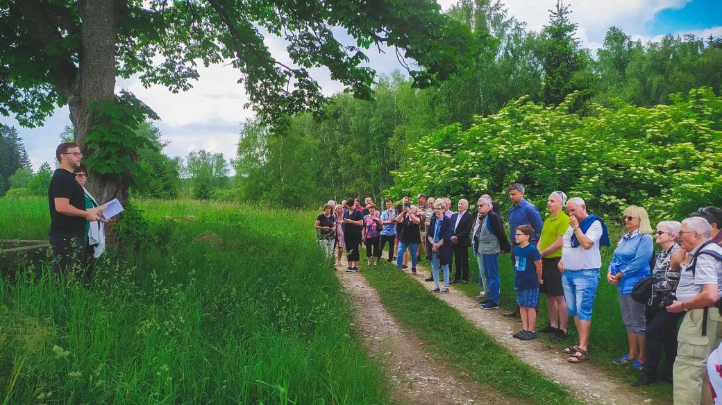 Archeolog Tomáš Pancíř představuje výsledky svého výzkumu na Novobystřicku při řadě příležitostí