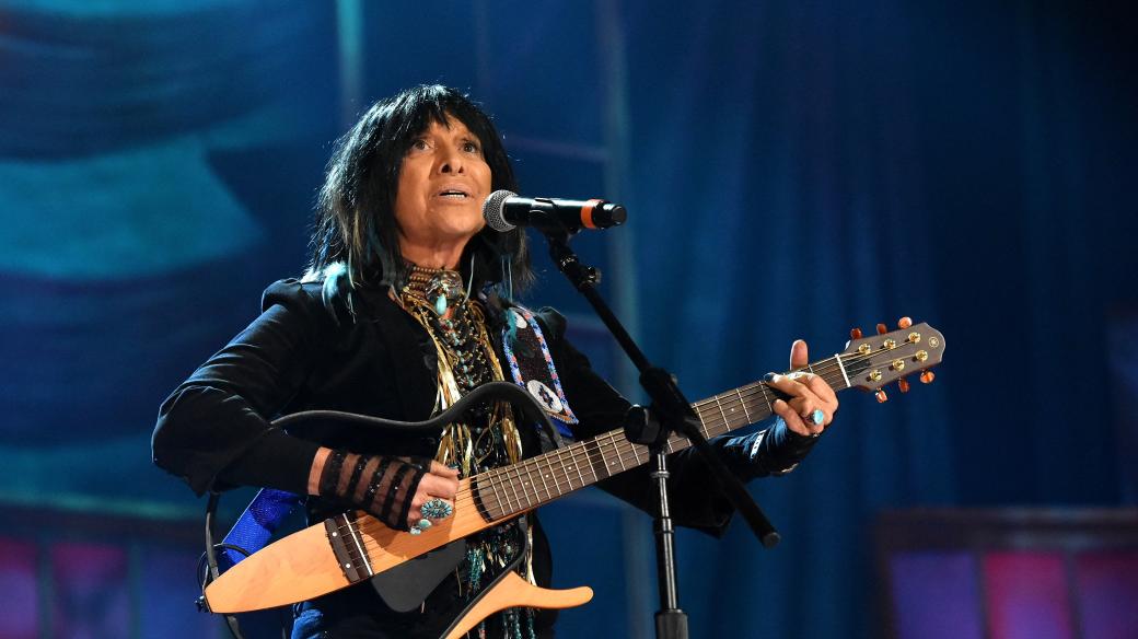 Kanadská písničkářka Buffy Sainte-Marie