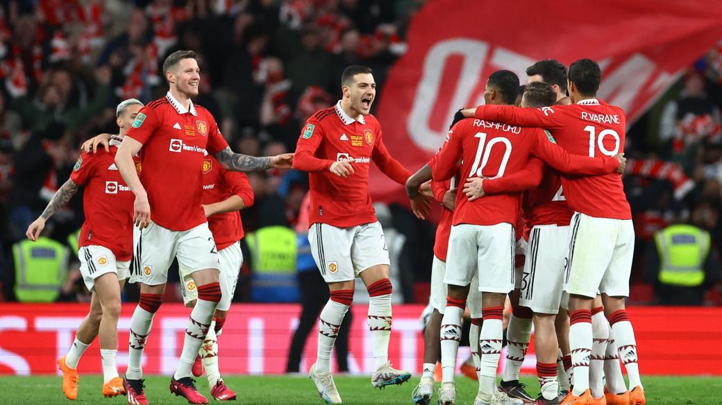 Fotbalisté Manchesteru United se po dlouhém čekání dočkali trofeje