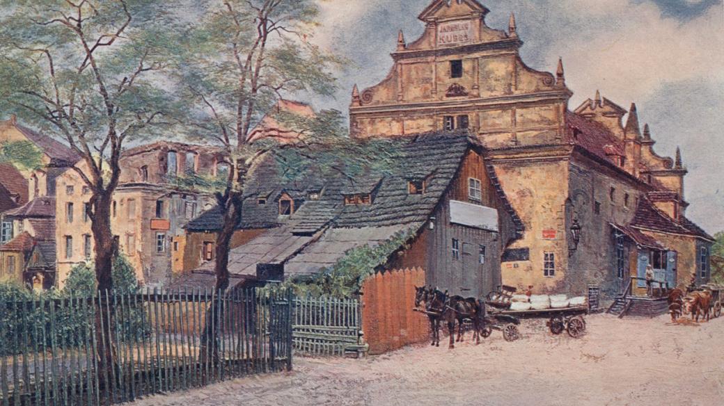 Stará Praha Kubešův mlýn, čp. 1220 v Klimentské ulici