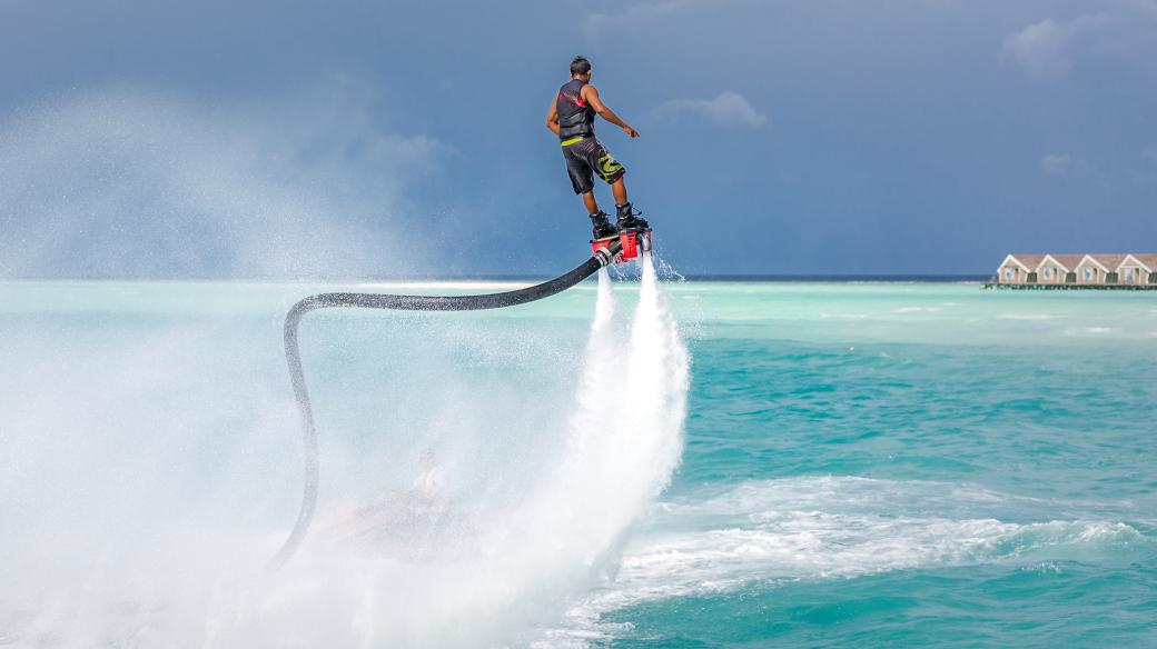 Flyboarding je zážitek jako ze sci-fi filmu