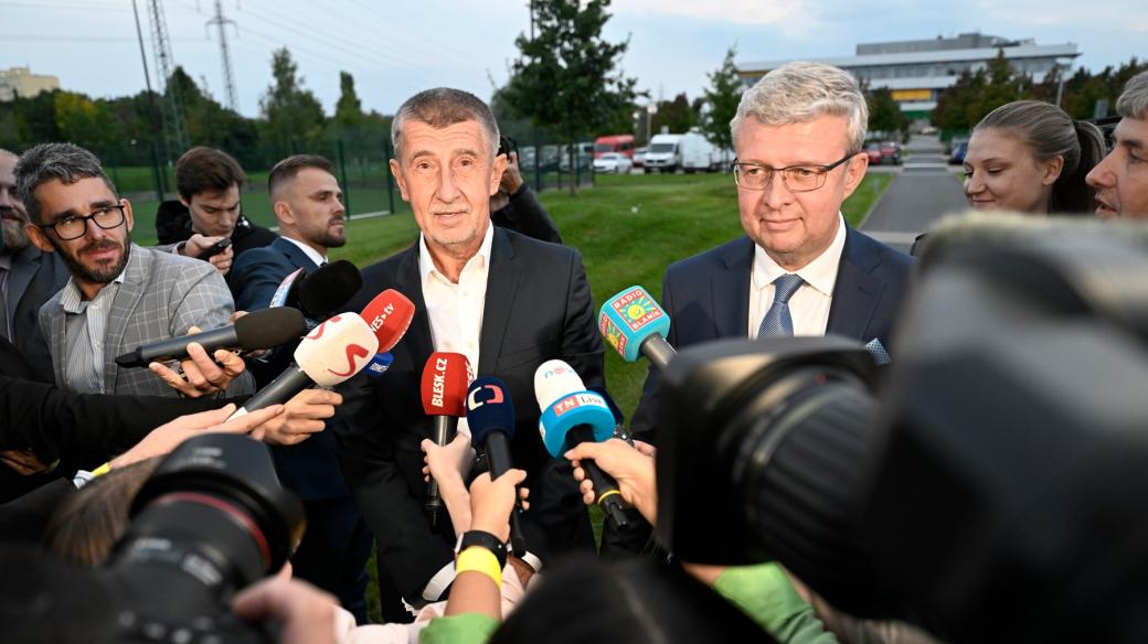 Andrej Babiš a Karel Havlíček