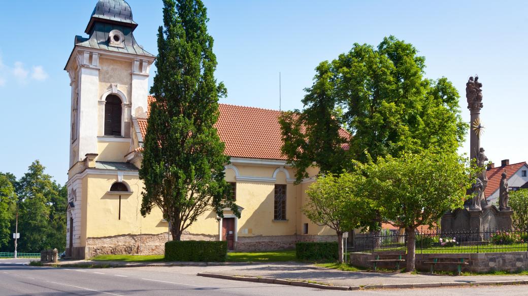 Kostel Nejsvětější Trojice, Čimelice na Písecku