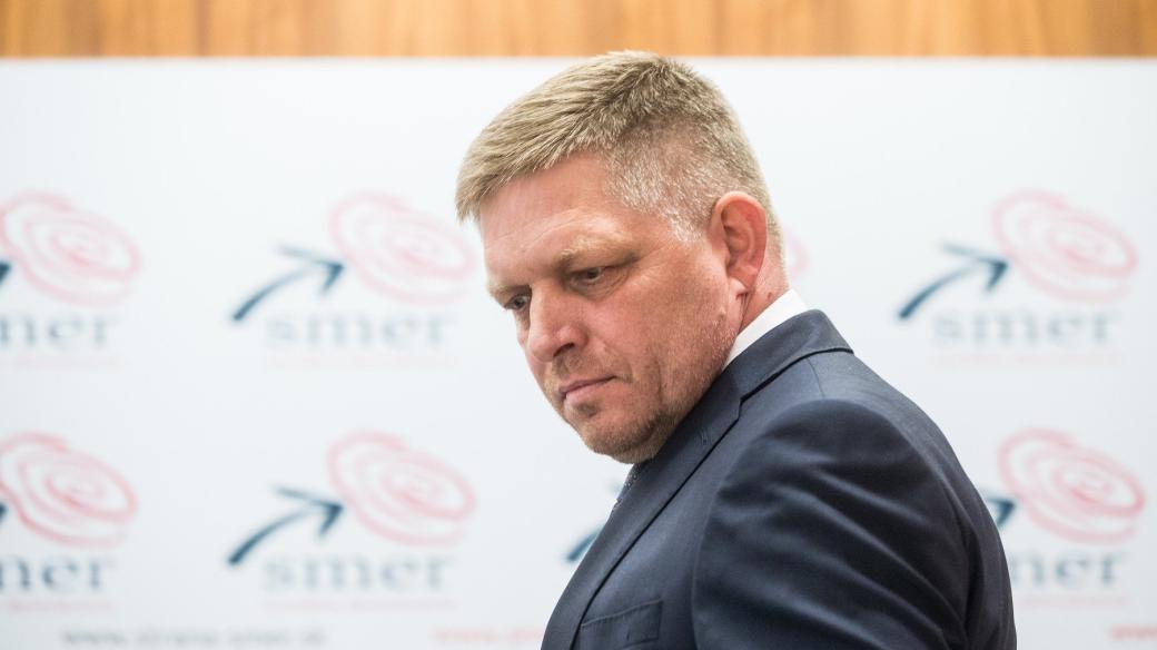 Robert Fico, předseda strany SMER