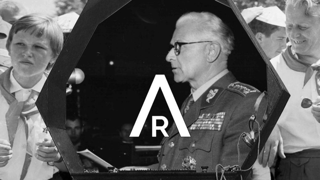 Logo k seriálu Hlas prezidentů