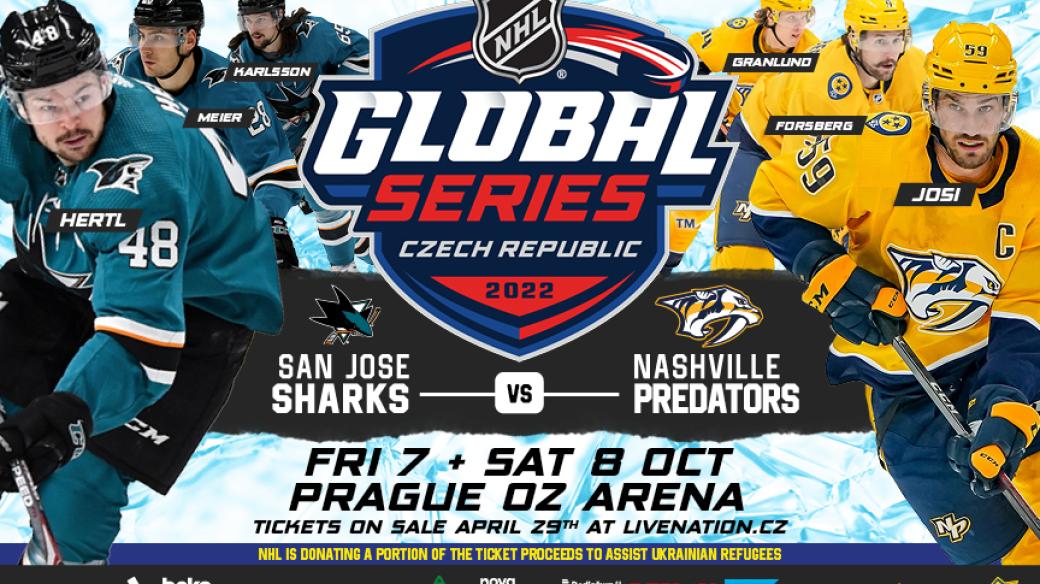 NHL se vrací do Prahy! Radiožurnál bude u toho