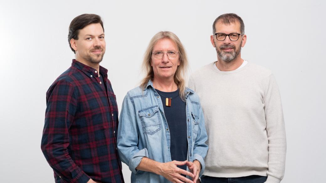 Matěj Vodička, Zdeněk Zajíček a Filip Černý