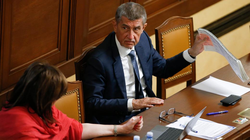 Premiér Andrej Babiš (ANO) podporuje tzv. klouzavý mandát