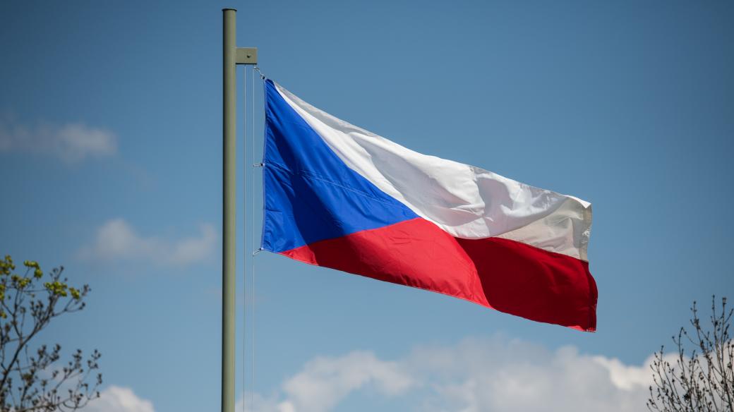 Česká vlajka, ilustrační foto