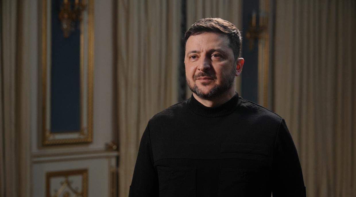 Exkluzivní rozhovor Josefa Pazderky s ukrajinským prezidentem Volodymyrem Zelenským