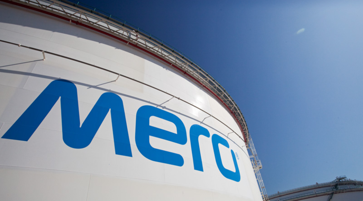 Zásobník společnosti Mero