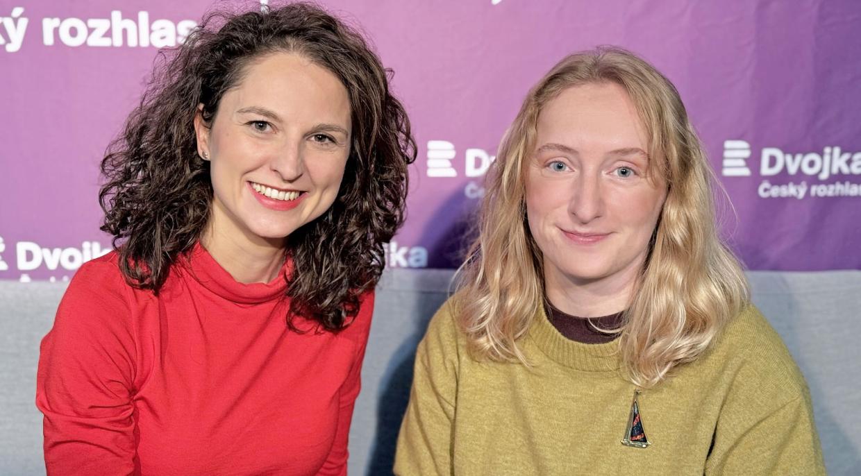 Nina Fárová a moderátorka Pavla Hubálková