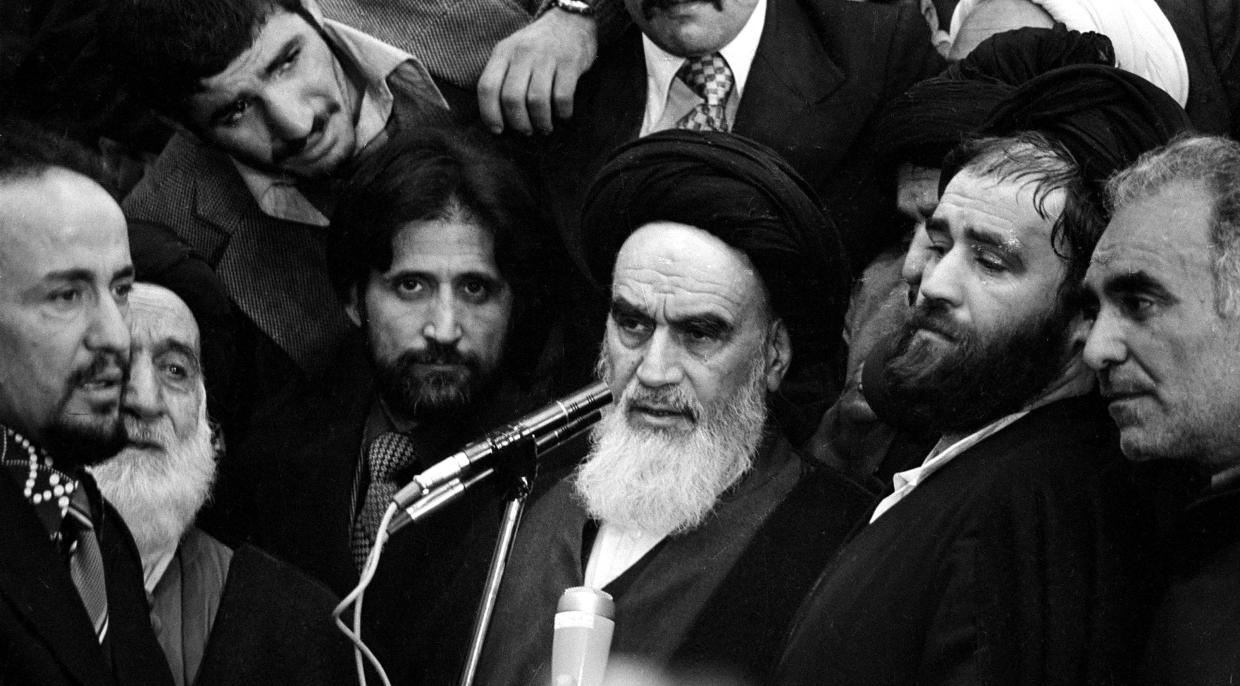Přílet ajatolláha Chomejního do Teheránu, únor 1979