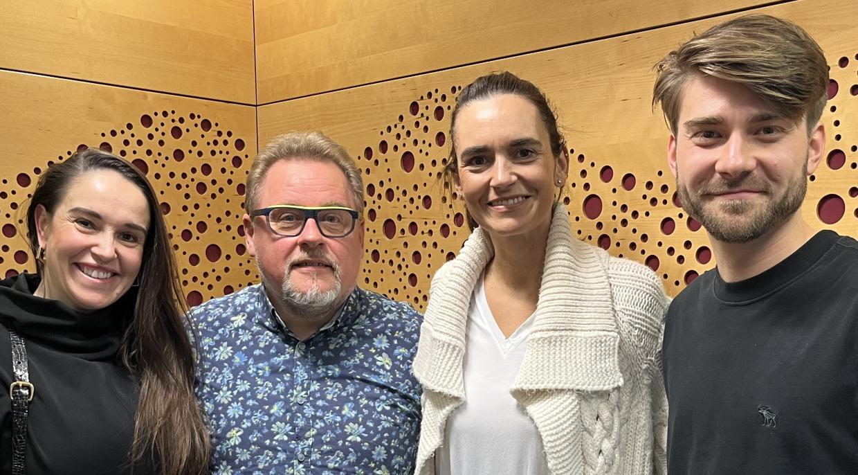 Gabriela Končitíková, Václav Kopta, Daniela Brzobohatá a Marek Lambora