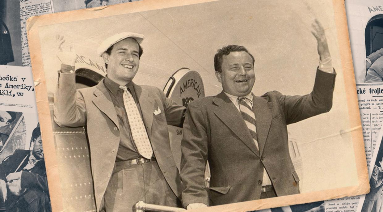 Michal Bystrov: Americká cesta. George Voskovec a John Werich ve Spojených státech
