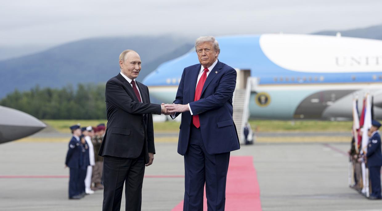 Ruský prezident Vladimir Putin a americký prezident Donald Trump