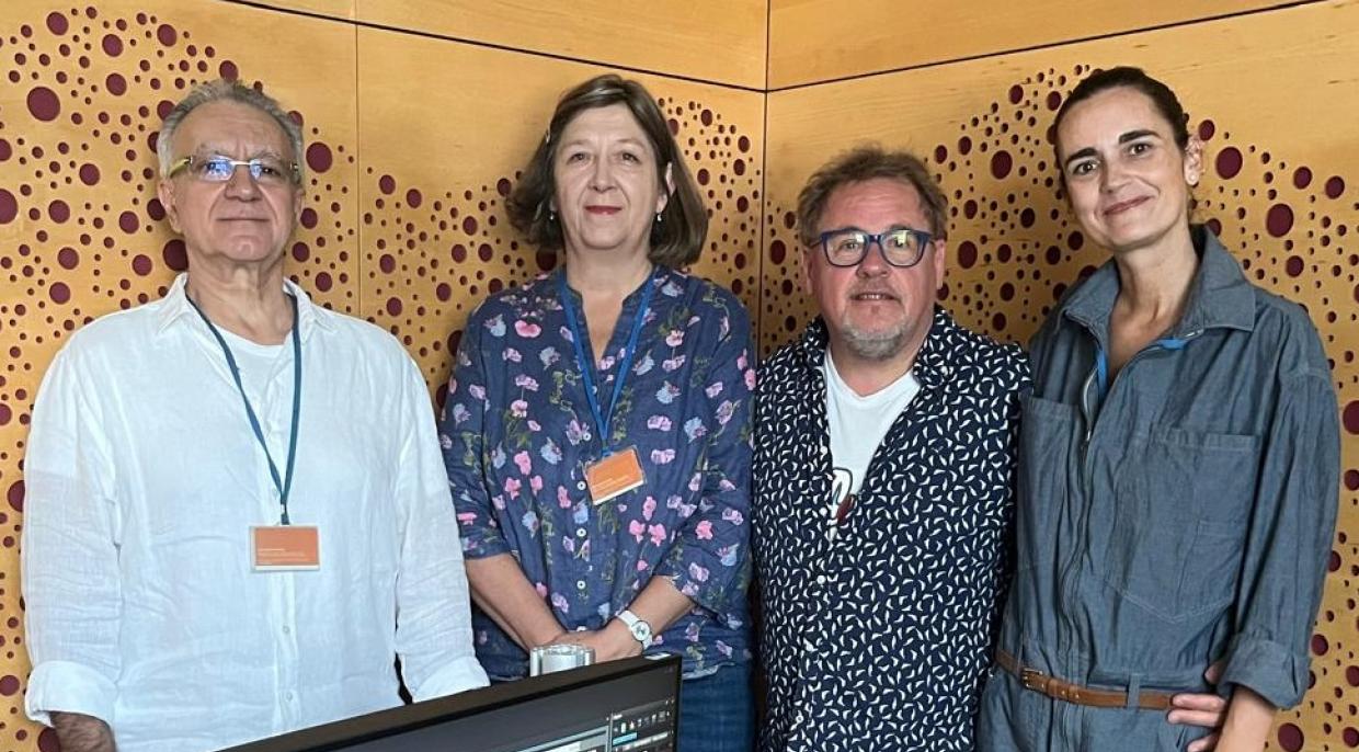 Imran Zangi a Lucie Lomová ve Vypravěčích Václava Kopty a Daniely Brzobohaté