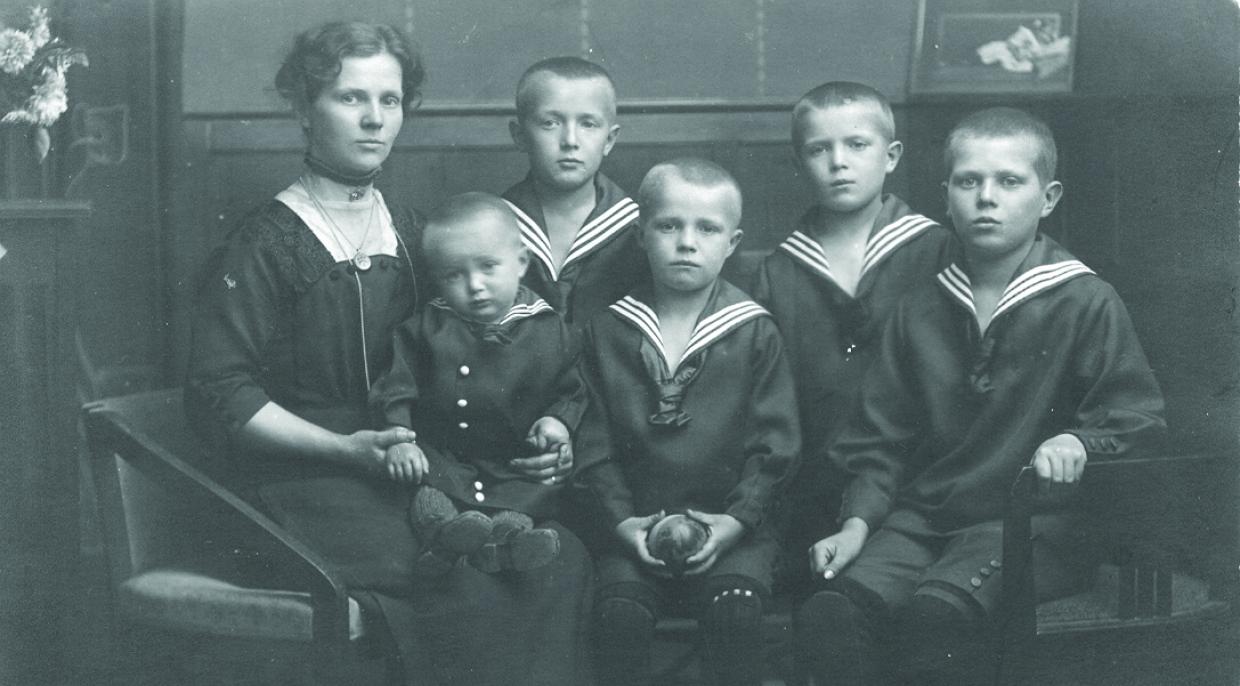 Elisabeth Morche a jejích pět synů