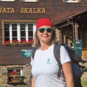 Putování po beskydských chatách s Romanou Kubicovou