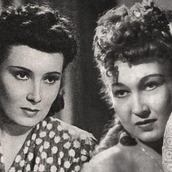 Lída Baarová a Zorka Janů