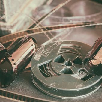 Filmové pásky, ilustrační foto