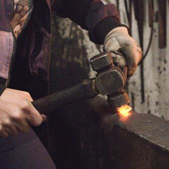 Kovářka Marie Sitková z Turnova