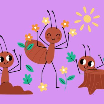 Pohádky o nešikovném mravenečkovi