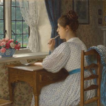 Edmund Blair Leighton: Bloudící myšlenky