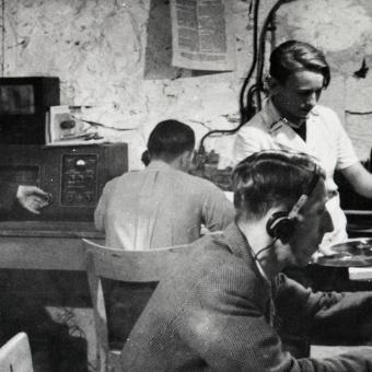 Rozhlasové vysílání z prostoru tunelů v ústecké Mariánské skále