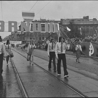 1. máj 1975 v Brně